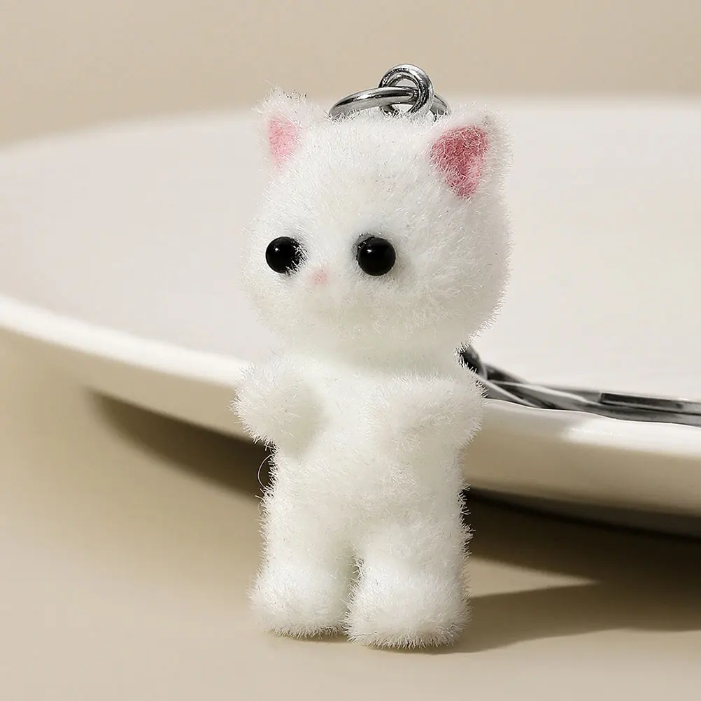 

10 шт. красочный брелок с котенком, подвески для изготовления ювелирных изделий, ожерелье с изображением животных, полый кот