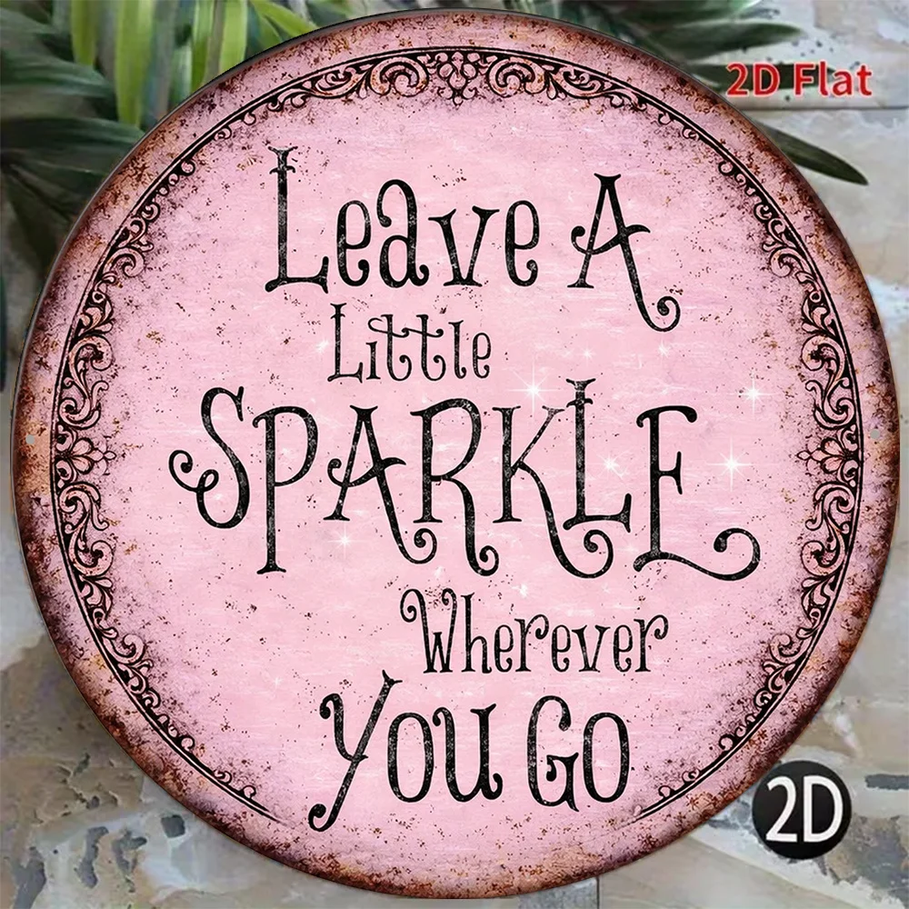 Retro Pink Glitter 