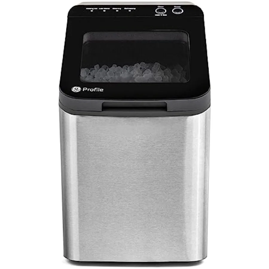 

Льдогенератор Opal 1.0 Nugget Ice Maker для приготовления гранулированного льда, портативный, производительность до 34 фунтов льда в день, из нержавеющей стали.