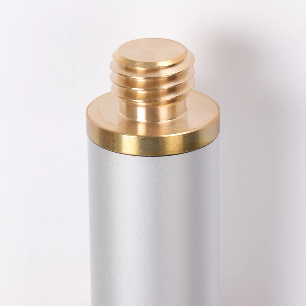 Mini poste de prisma de aluminio para encuesta de mano con instrumento de metal de rosca 5/8 X11 para varilla de estaque