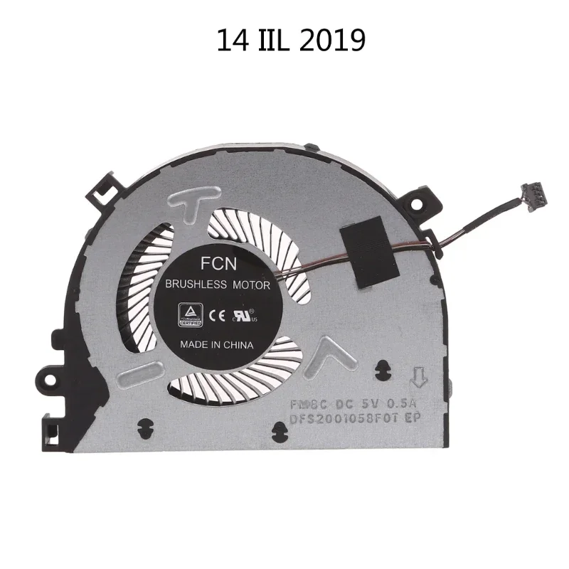 Tested CPU cooler fan for Lenovo Xiaoxin-14 2019-14iil 2019 14api 2019 S340-14 laptop replacement repair cooling fan