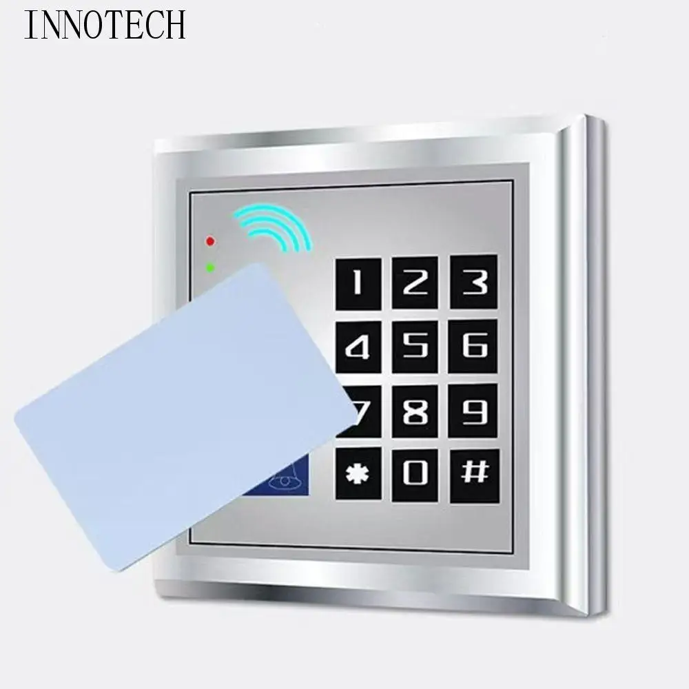 

10pcs 13.56MHz Frequency ICID Access Control Card 1K S50 Chip PVC Induction Elevator Card NFC Compatible High Security
