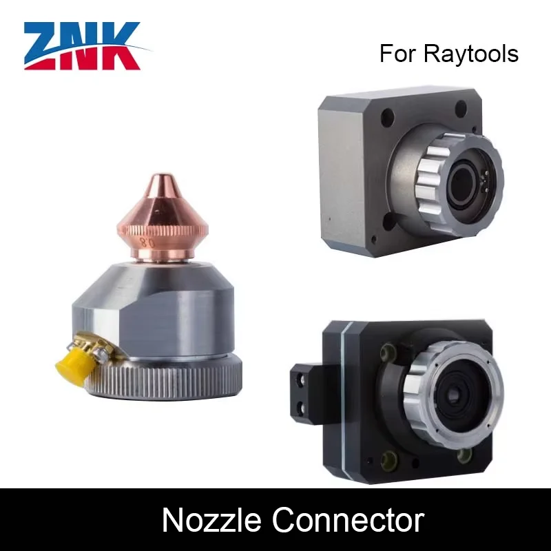 ZNK Laser Nozzle Sensor Connector for Raytools BT210S BT220 BT230 BT240S Laser Cutting Head Nozzle Connection Parts