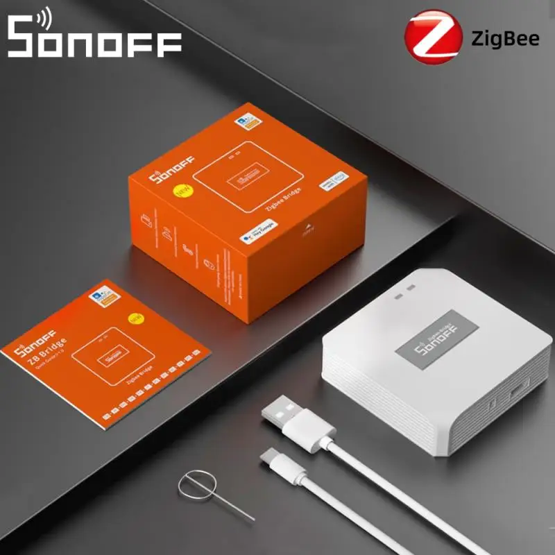 SONOFF ZB Bridge-P ZigBee Pro ESP32 Шлюз Wi-Fi ZigBee Двухпротокольная локальная смарт-сцена через eWeLink Alexa Google SmartThings