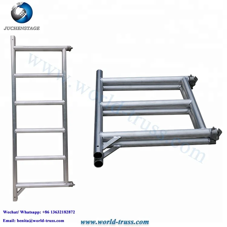 Ladder Frame Scaffolding H Construction Scaffoldings Building Metal Assembly Single Pipe Scaffold