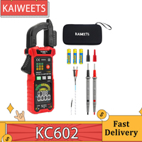 KAIWEETS KC602 Smart Digital Clamp Meter, 6000 Counts True-RMS, Auto Range, AC/DC Current, NCV Detection Function