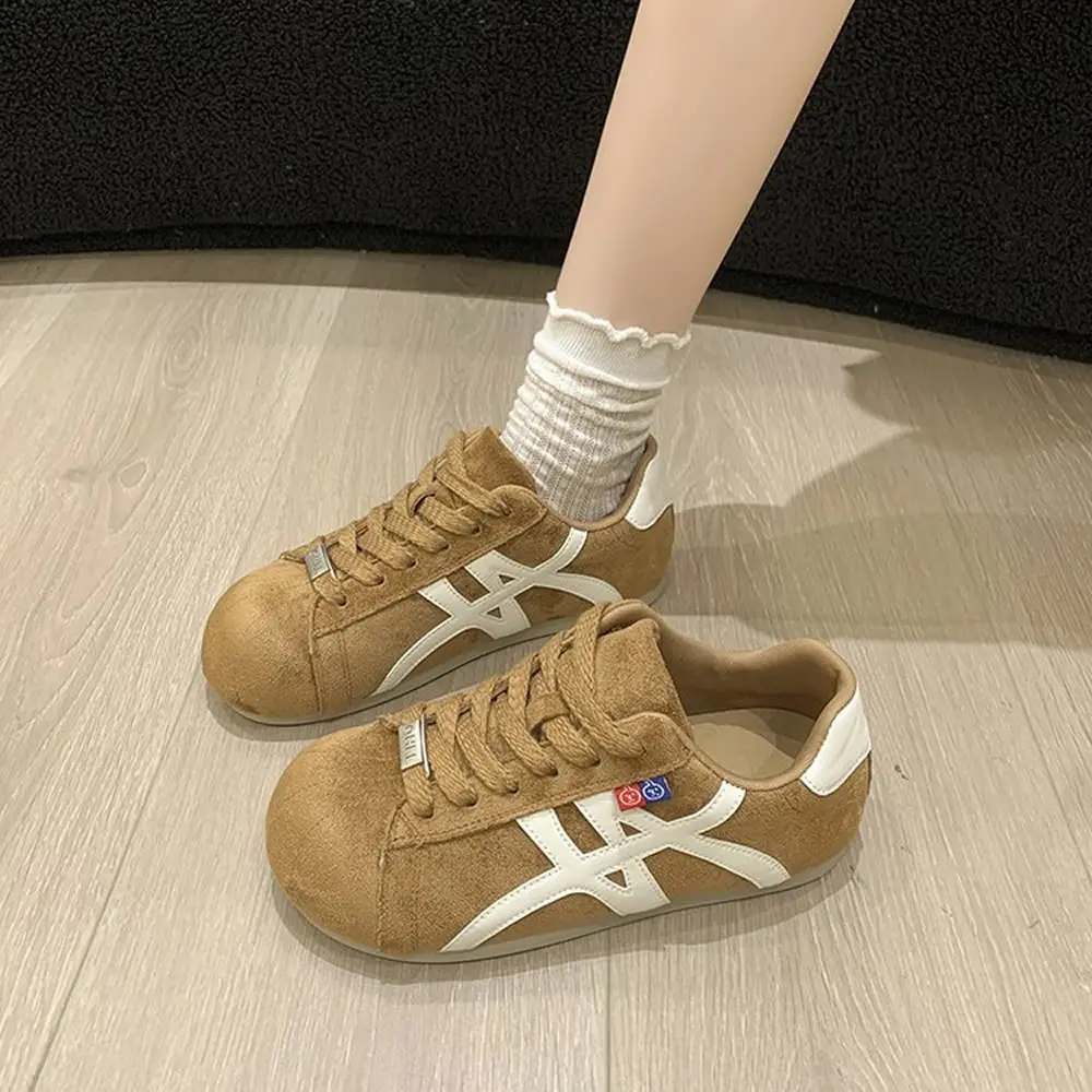 2025 جديد خفيف الوزن قابل للتنفس الدانتيل يصل أحذية نسائية عادية فاخرة أحذية رياضية غير رسمية المرأة أحذية مفلكنة Жеanskраimpin #5