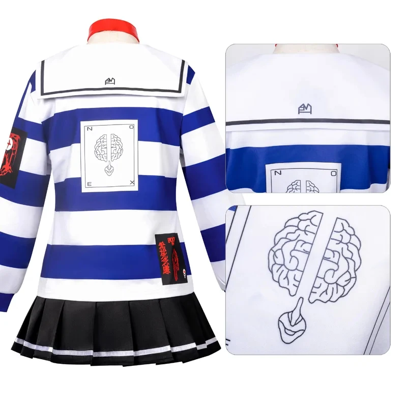 

c;4,g\6/Amemiya Darumi Cosplay Costumes Game The Hundred Line Role Play Uniform Halloween Carnival Party Dressing For Wo3;v\6.h/