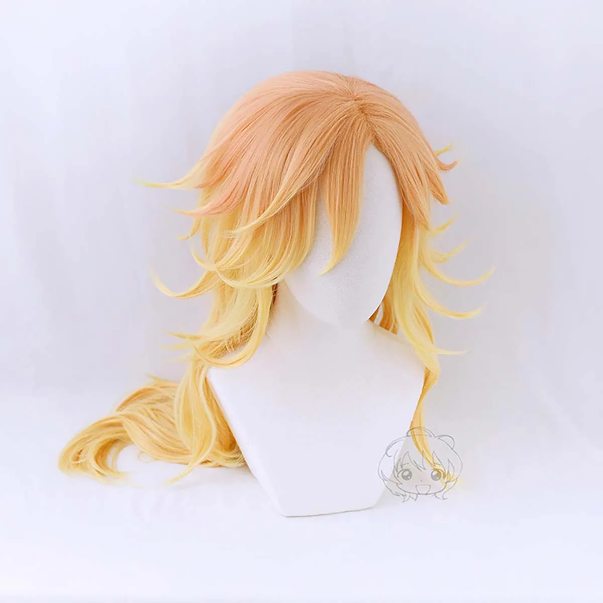 Halloween Anime Kimono Douma Anime Cosplay Peluca