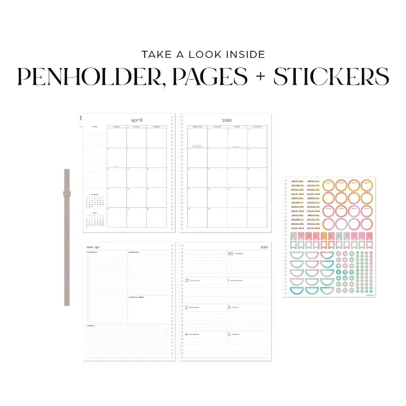 Monthly Weekly Big Planner (8.5