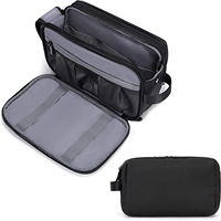 Toiletry Bag for Men, Travel Toiletry Organizer Dopp Kit Water-resistant Shaving Bag for Toiletries, Door Room Essentials