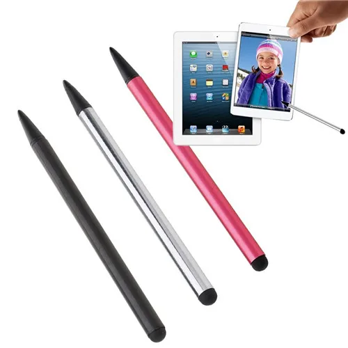 2 in1 Touch Screen Pen Stylus Universal For iPhone iPad Samsung Tablet Phone PC