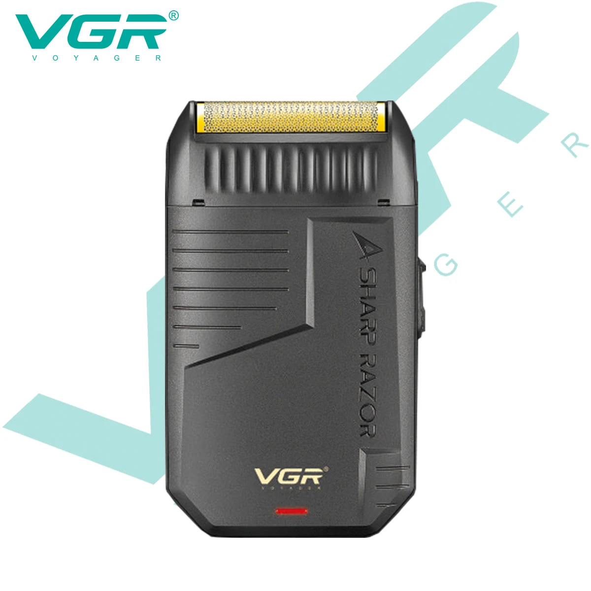 

Поршневая бритва VGR V-375, удобная домашняя бритва для путешествий, головка лезвия из нержавеющей стали, регулировка шестерни, мужская отбеливающая бритва