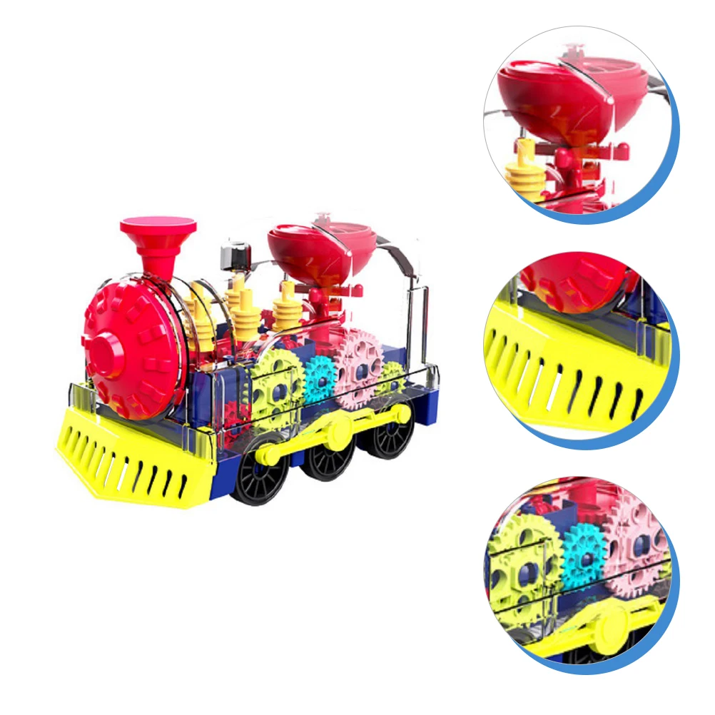 

Train Electric Simulation Toy Musical Flashing Lights Creative for Boys Colorful Kids Children