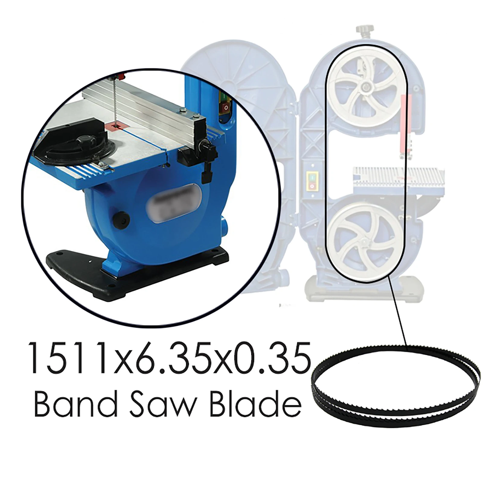 TASP 1511mm Bandsaw Blade 59-1/2\