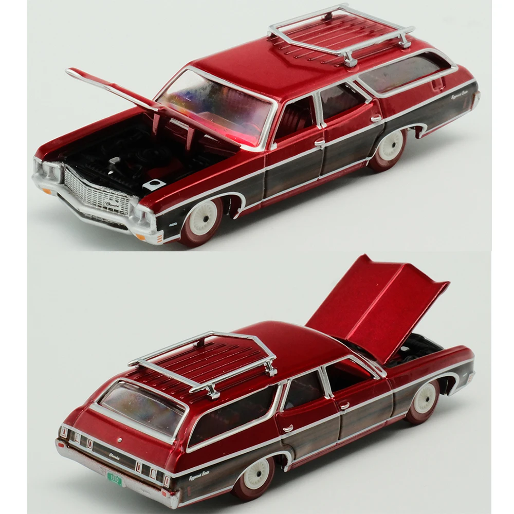 1/64 Diecast Alloy Car Model Auto World Hidden Version Jonny Lightning 1:64 Chevrolet Estate Car Toyota JDM Speedmaster Shelby