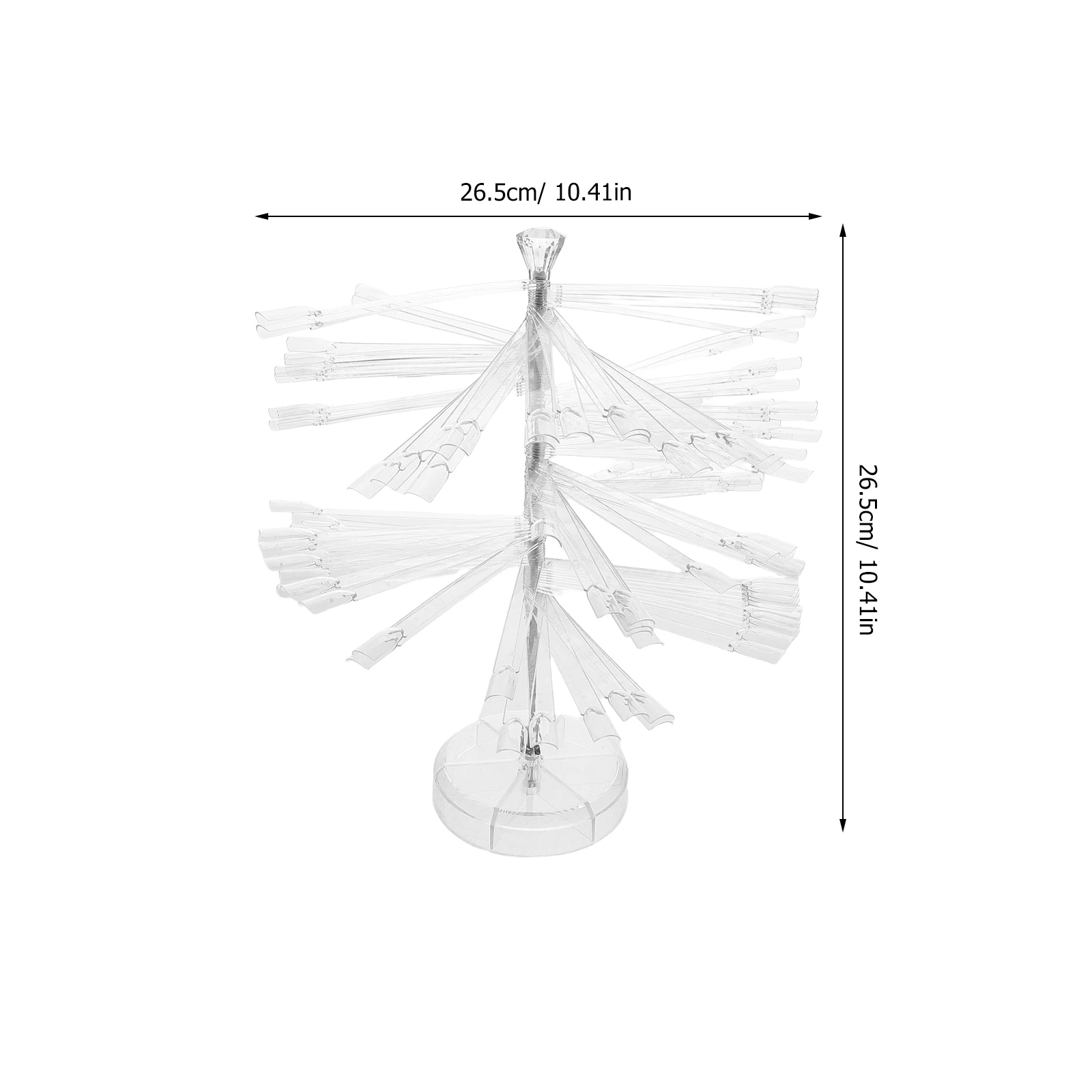 컬러 디스플레이 보드 부채꼴 젤 폴리쉬 랙 회전식 살롱 네일 아트 연습 도구 스파이럴 스탠드 인조 손톱용