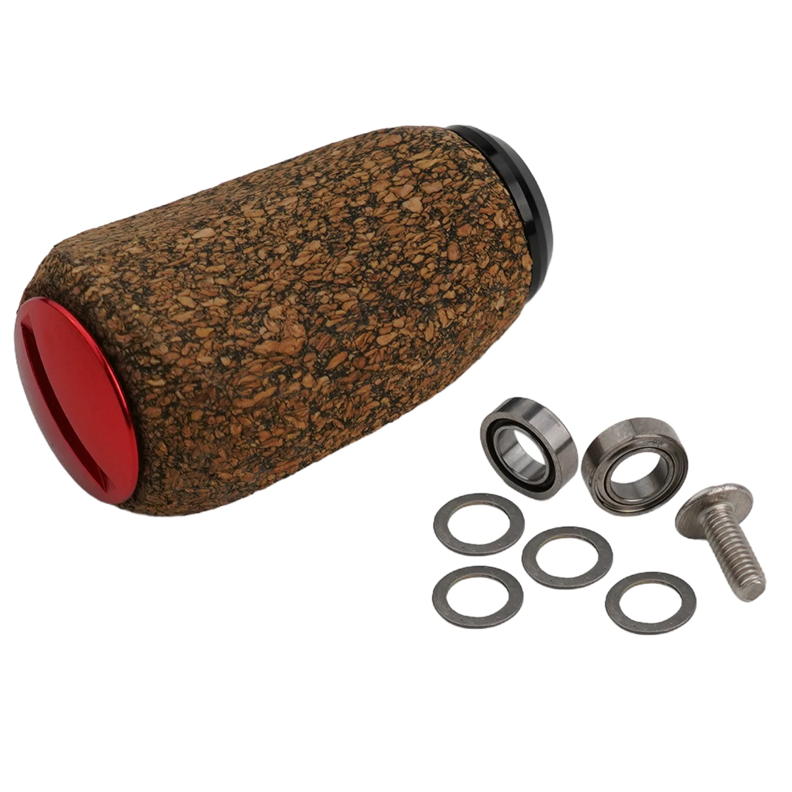 Für DAIWA-kompatible Griffknöpfe aus Gummi, Kork und Holz für Baitcast-Rollen mit 27mm 4mm Schaft und breitem Anwendungsbereich