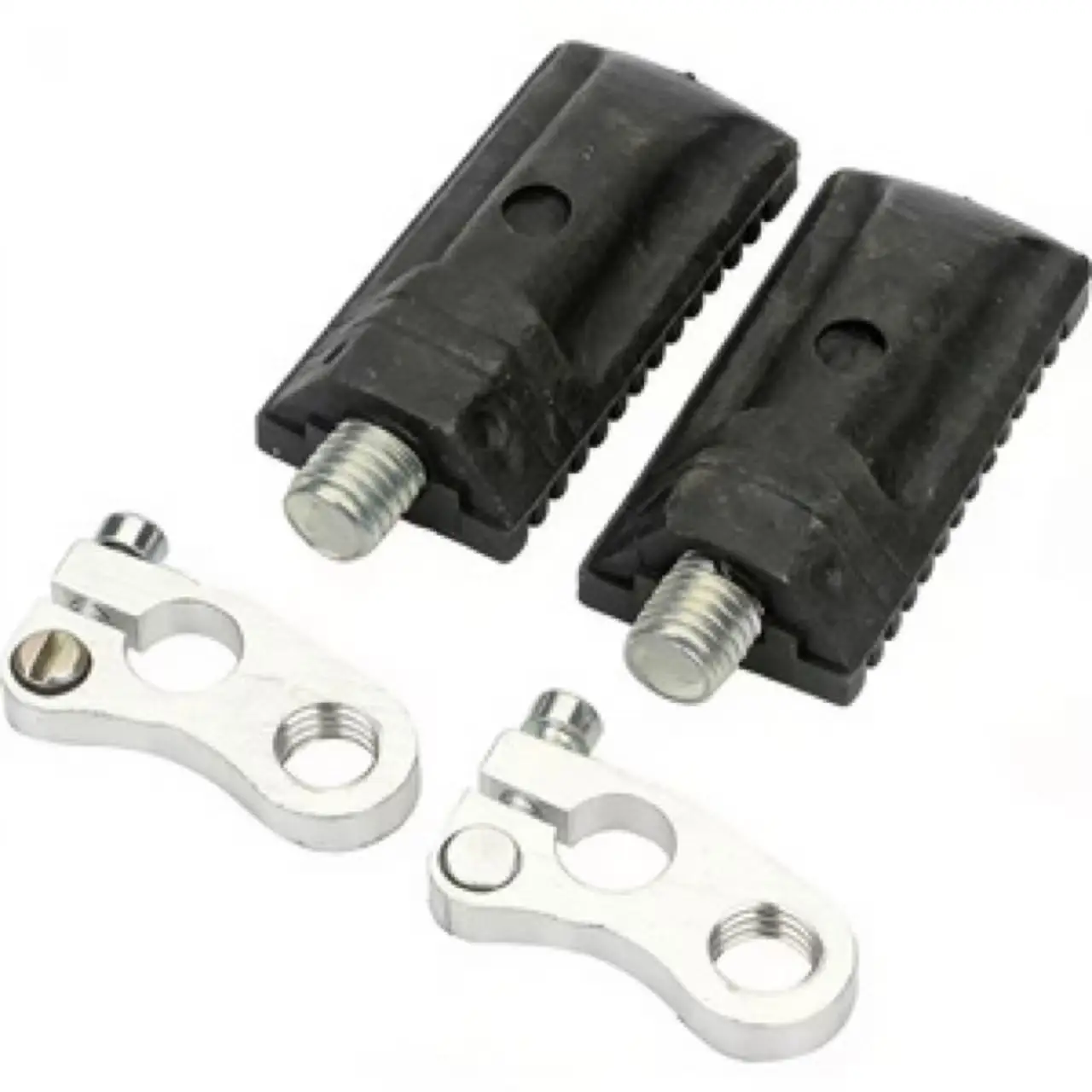 Front Foot Peg Footrest Set Replacement Accessories For 2 Stroke 47CC 49CC Mini Dirt Bike Pocket Bike Motorcycle Modification