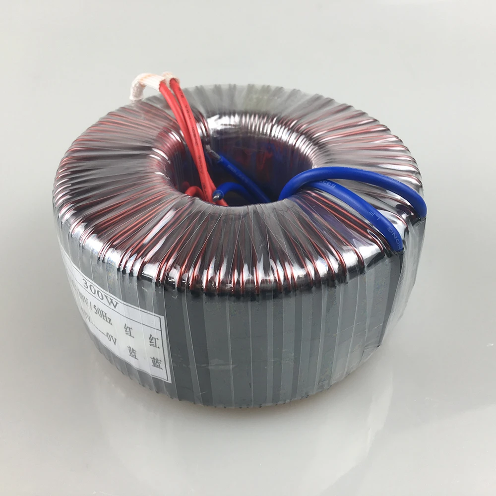 300W toroidal transformer 220V to 48V/50V/60V/70V stepper driver power amplifier transformer can be customized