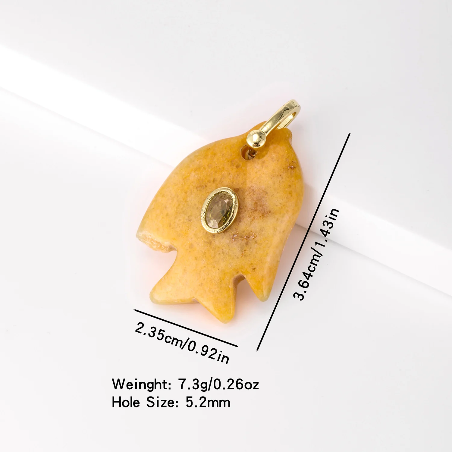 New Designs Fish Pendant 10 Colors Ins Popular Copper Crystal Jewelry Nacklace DIY Accessories Party Women Men Gifts Daily Wear