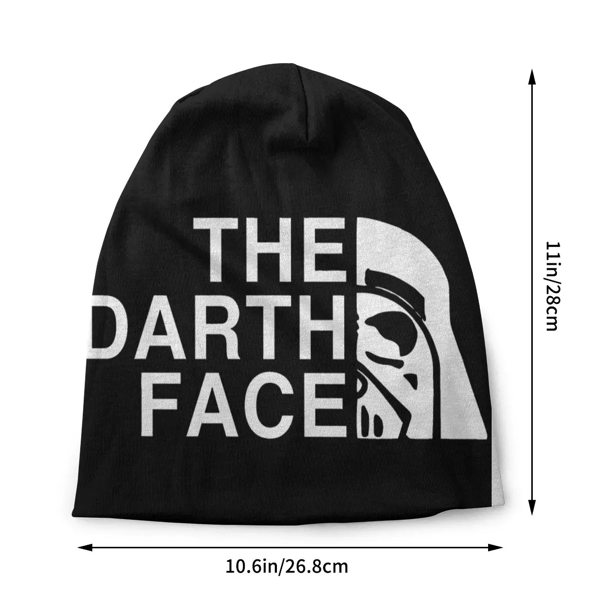 The Darth Face Bonnet Homme Fashion Thin Skullies Beanies Caps Creative Hats