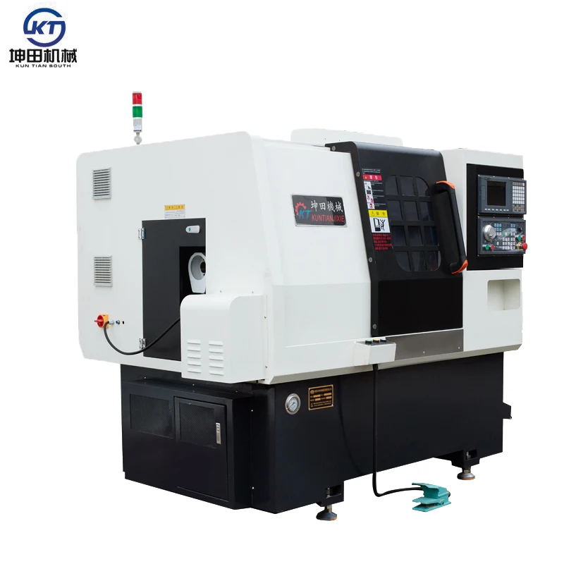 Cina Mini per utensili Live in metallo, piccolo letto inclinato che gira tornio di tipo svizzero Cnc Hine