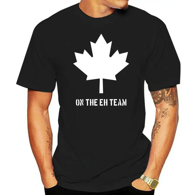 Men t shirt Eh Team Canada Sweater Canadian Shirts Novelty Hilarious Crew Neck t-shirt novelty tshirt women