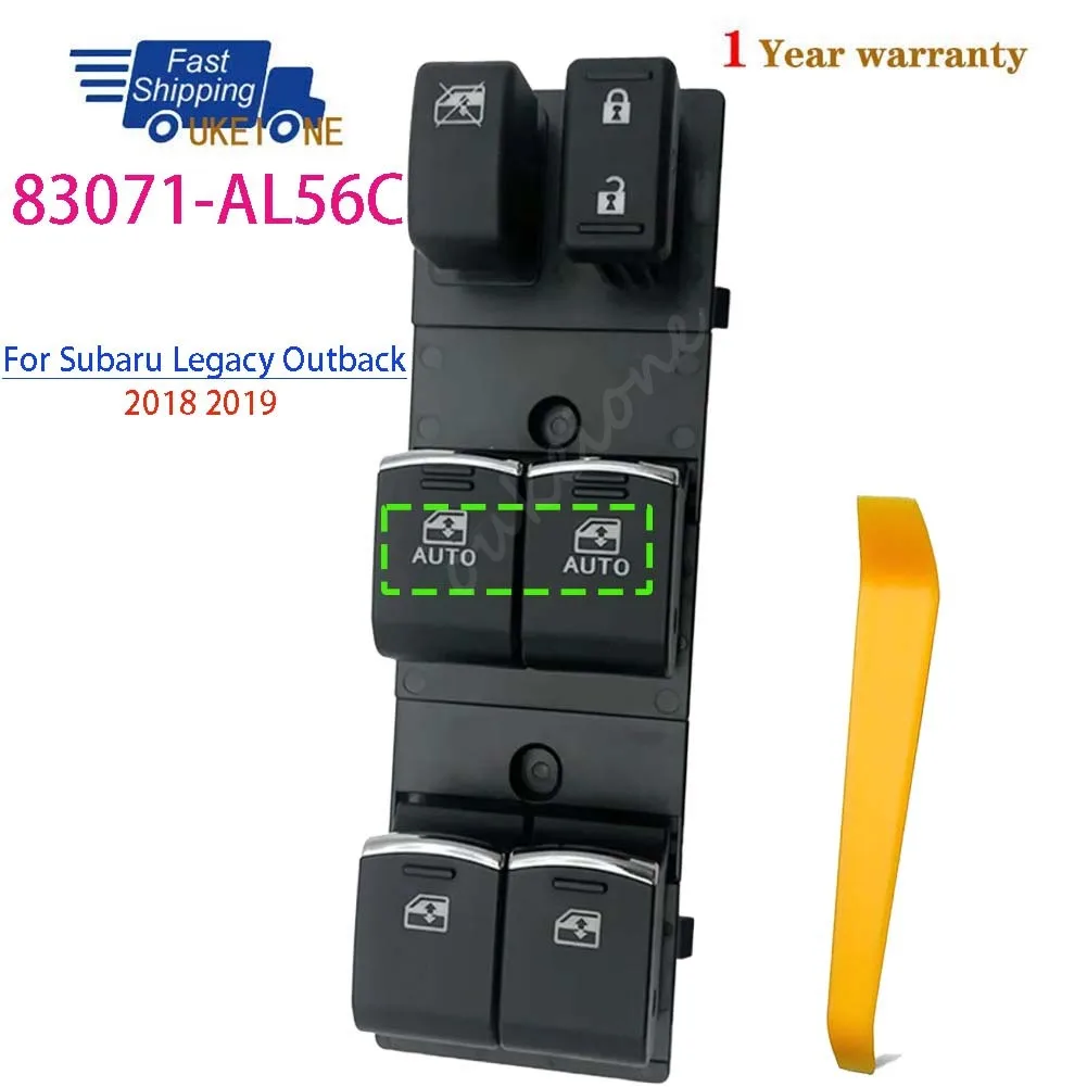 83071-AL56C para Subaru Legacy Outback 2018 2019 lado del conductor principal interruptor de ventana eléctrica botón regulador de Control elevador