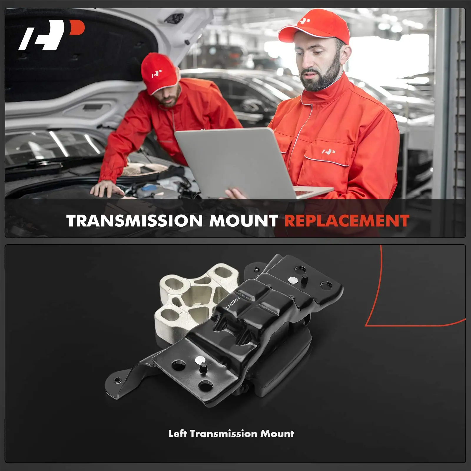 A-Premium Driver Left Transmission Mount for Volkswagen Jetta 2019-2022 Golf GTI 2015-2021 Taos Audi A3 A3 Quattro S3 2015-2020