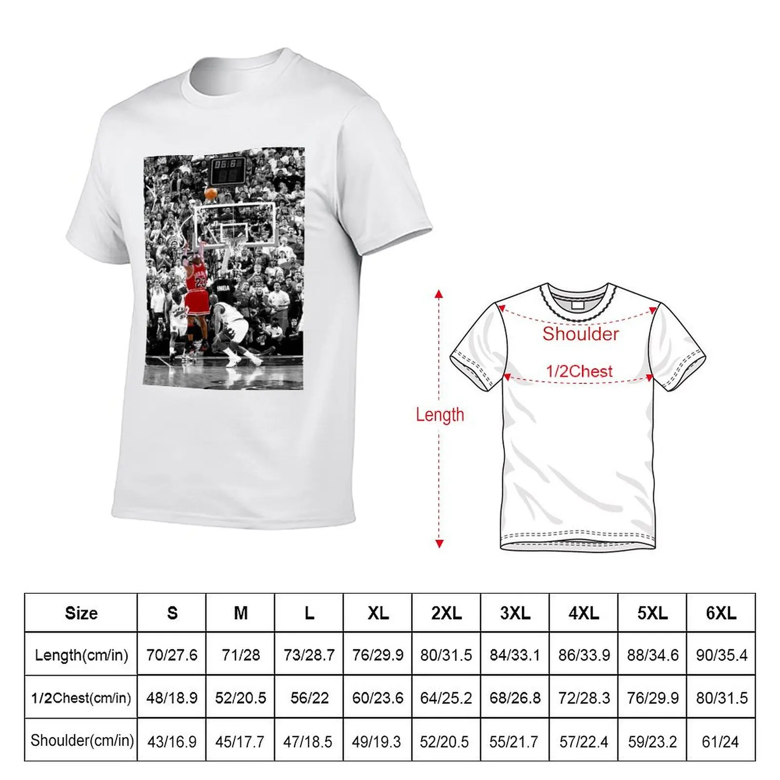 MJ game winner T-Shirt cotton t shirts high quality cotton t shirts man 100% T-Shirt