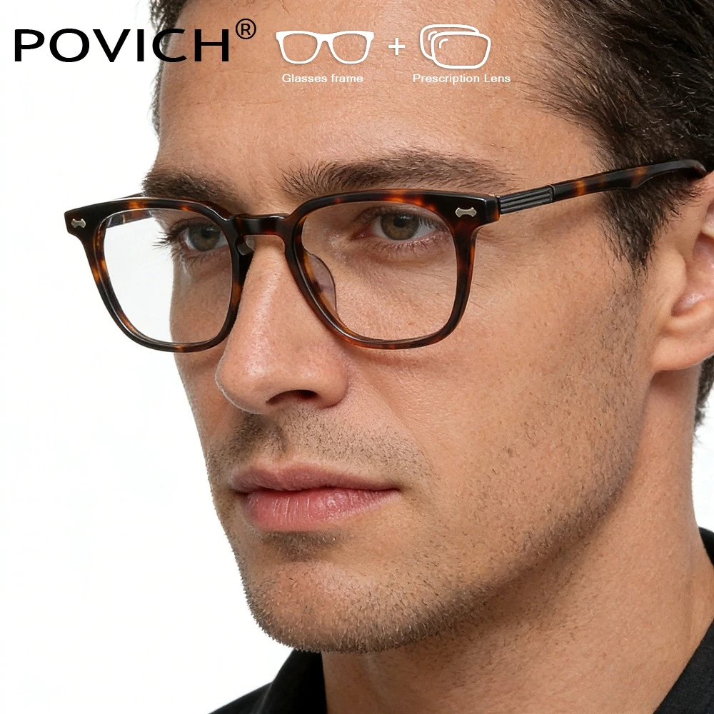 

Men Eyewear Prescription Glasses Myopia Recipe Lenses Progressive Myopia Reading Acetate Eyeglasses Optical