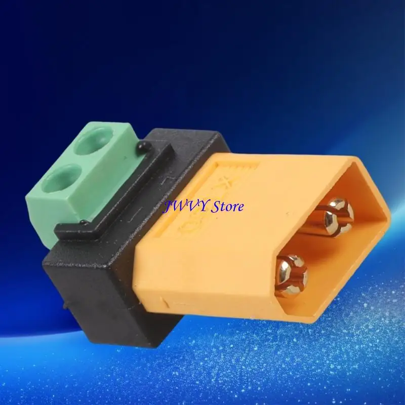 573A No Solder XT60 Plug With 2Pin Adapter For Energy Storage Solar Panel Devices