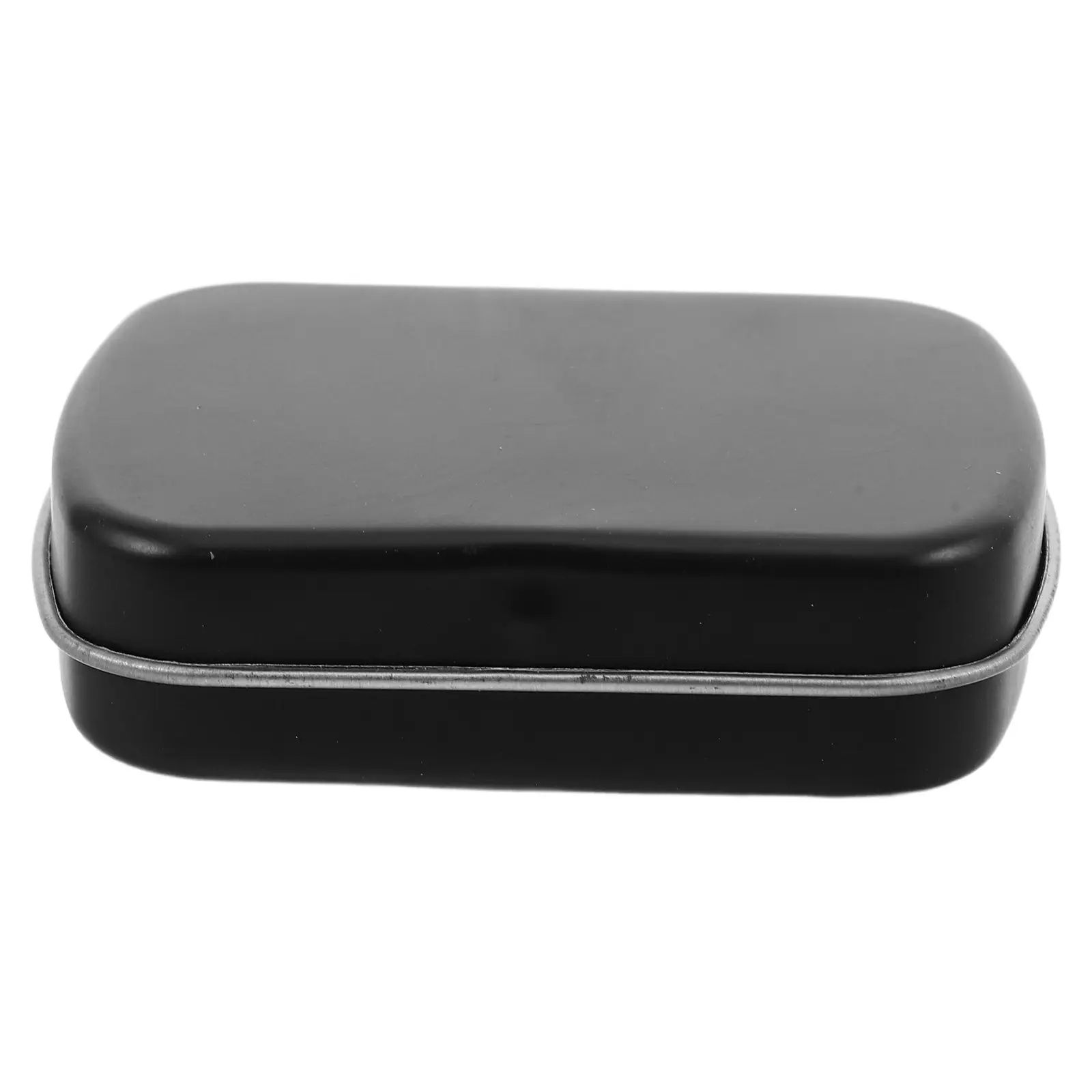 Mini Black Metal Watercolor Palette 12 Wells Paint Box Portable Artist Mixing Tray Outdoor Travel Sketching Small Paint Palette