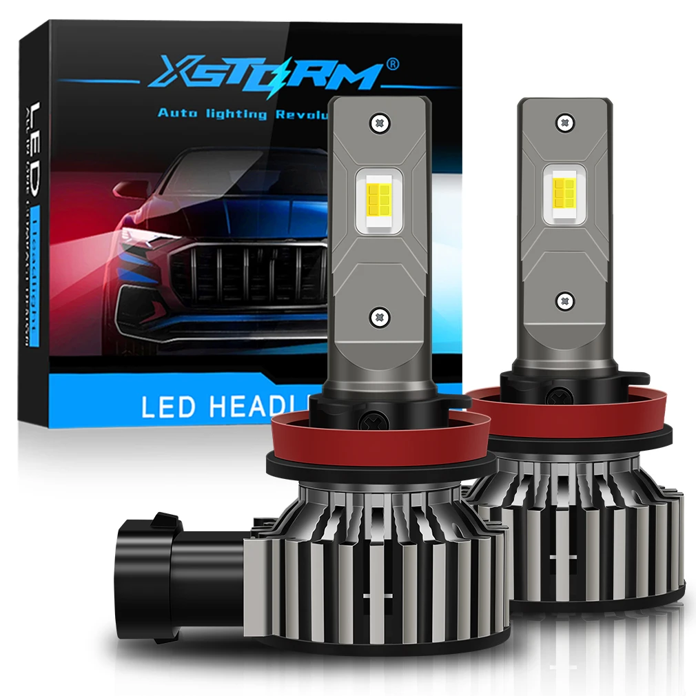 

XSTORM H11 LED Headlight Canbus 2000LM 60W Car Fog Lights Day Driving Running Light 9005 Led Lights 12V 6000K White Yellow Lamp