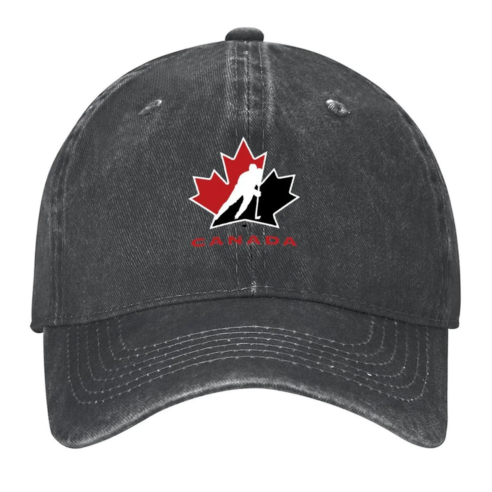 

BEST SELLER - Team Canada Logo Merchandise Essential Baseball Cap Custom Cap black Military Cap Man Trucker Male Women's