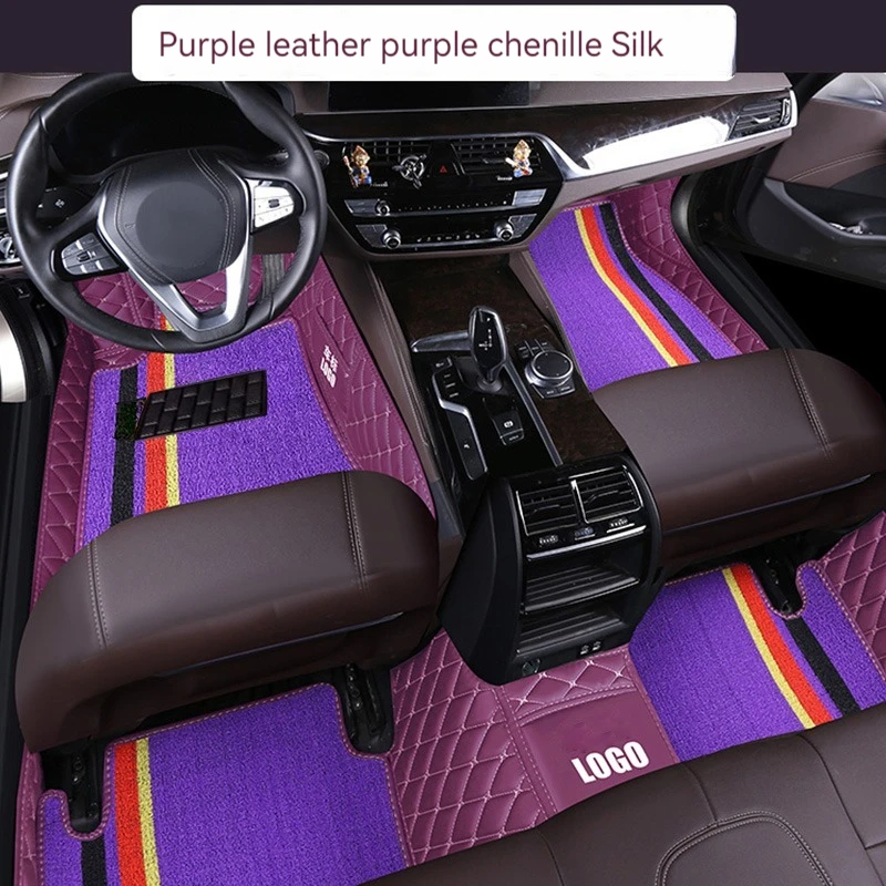 

Custom Double Layer Car Leather Floor Mat For Haval All Models H1 H2 H3 H4 H6 H7 H8 H9 H5 M6 H2S H6coupe Car Accessories Styling