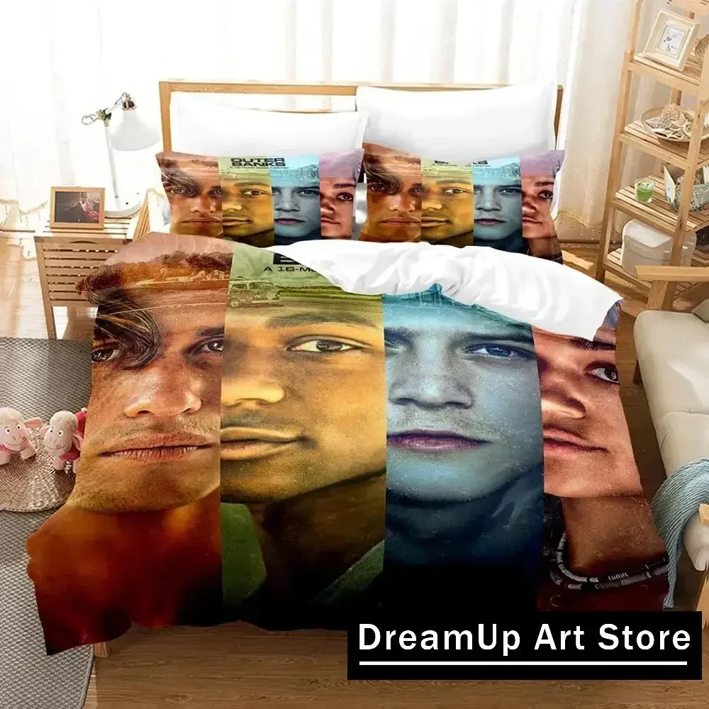 

3D Print TV Outer Banks Bedding Set Boys Girls Twin Queen Full Size Duvet Cover Pillowcase Bed Adult Fashion Home