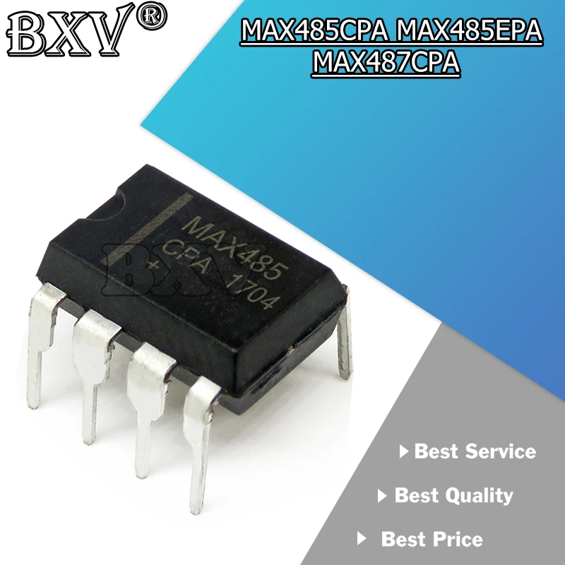 10PCS/LOT MAX485EPA DIP8 MAX485 DIP MAX485 MAX487 MAX485CPA MAX487CPA High Current Interface Driver ReceiverNew Original IC