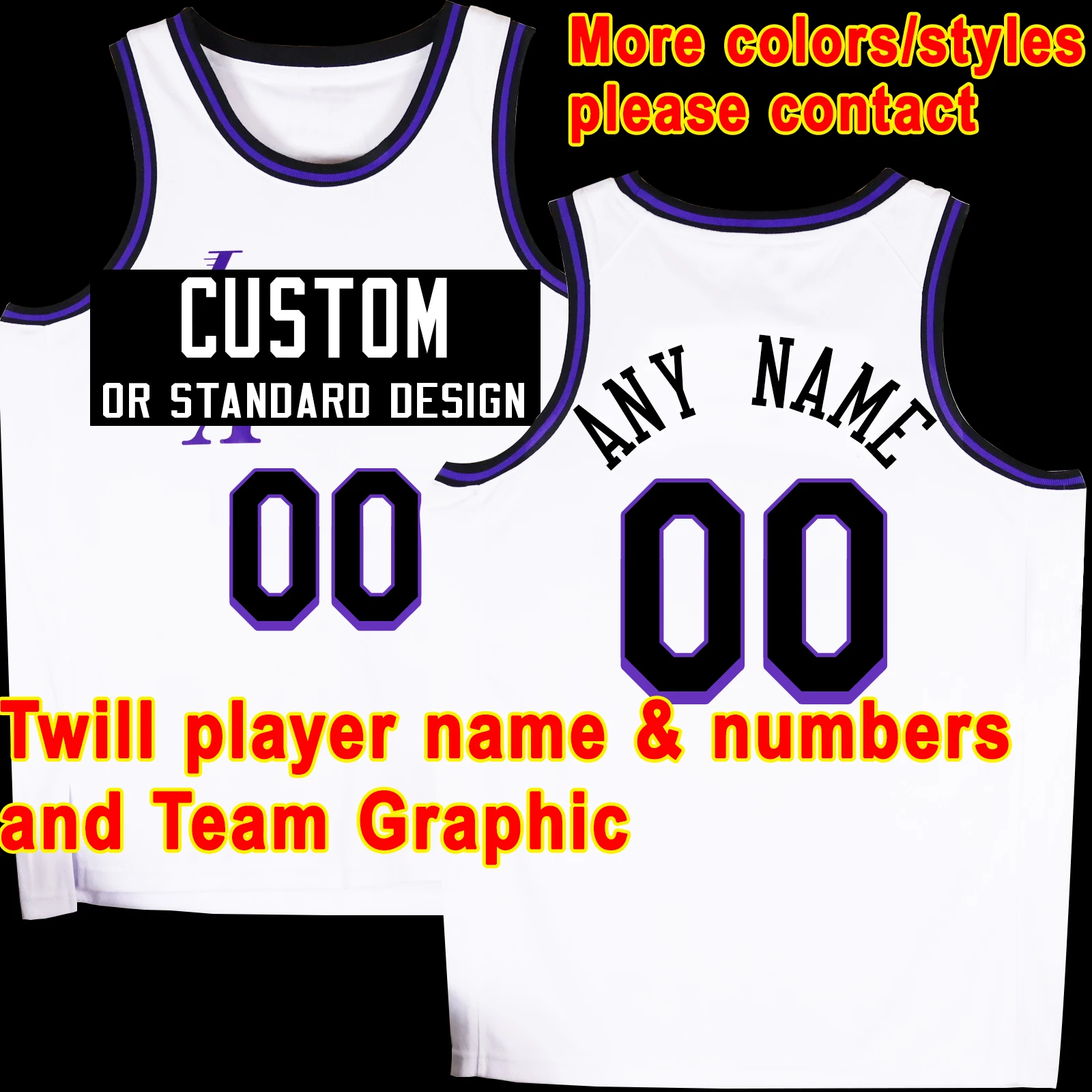 Custom American Basketball Jersey Oklahoma City San Antonio Denver LA Los Angeles Minnesota Washington Philadelphia Dallas Utah image 4