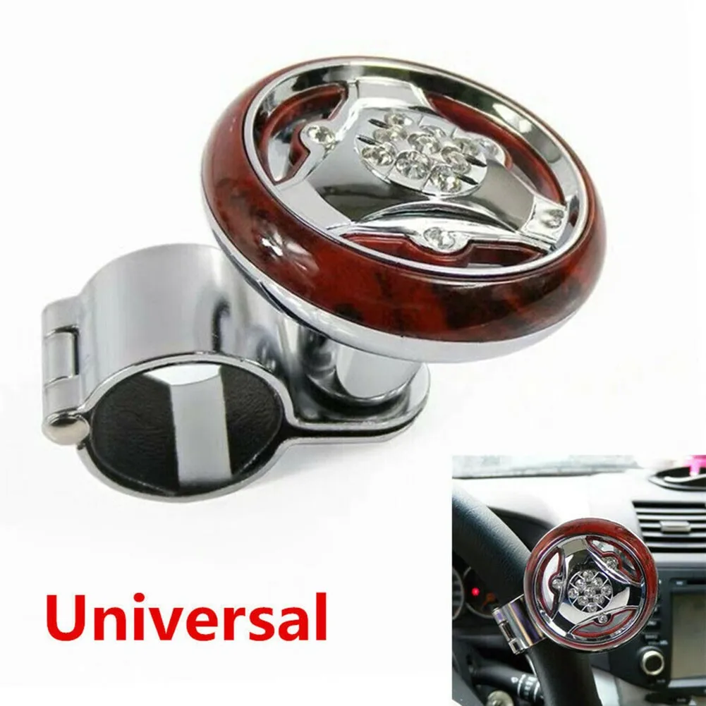 Car Steering Wheel Knob Ball Car Truck Steering Wheel Aid Power Handle Assister Spinner Knob Ball Universal