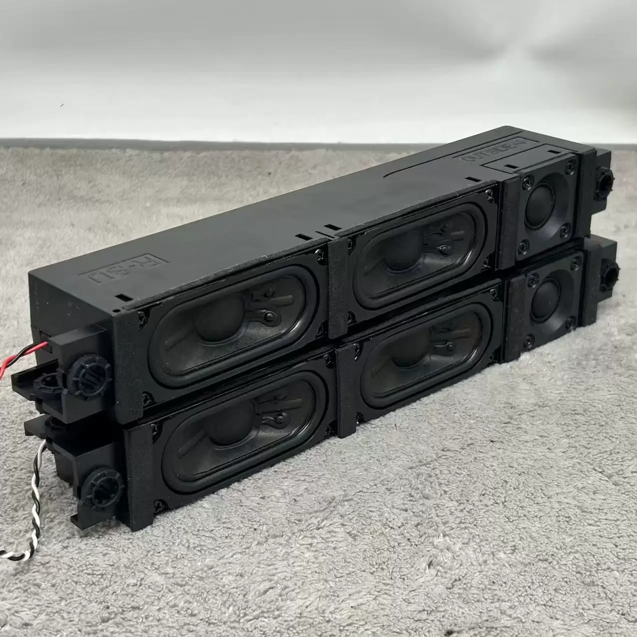 GHXAMP Audiophile 2-Wege Passive Soundbar – Doppelte Tieftöner, 3-Treiber-Design für DIY-Modifikation 2 Stück – Detail 4