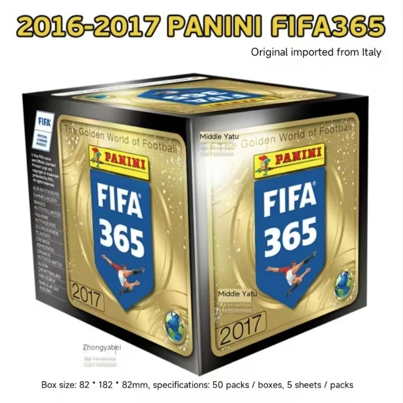 Panini 2017 Fifa365 Football Competition Limited Edition Star Collection Game Toys Sticker Boxed Manual Christmas Birthday Gift