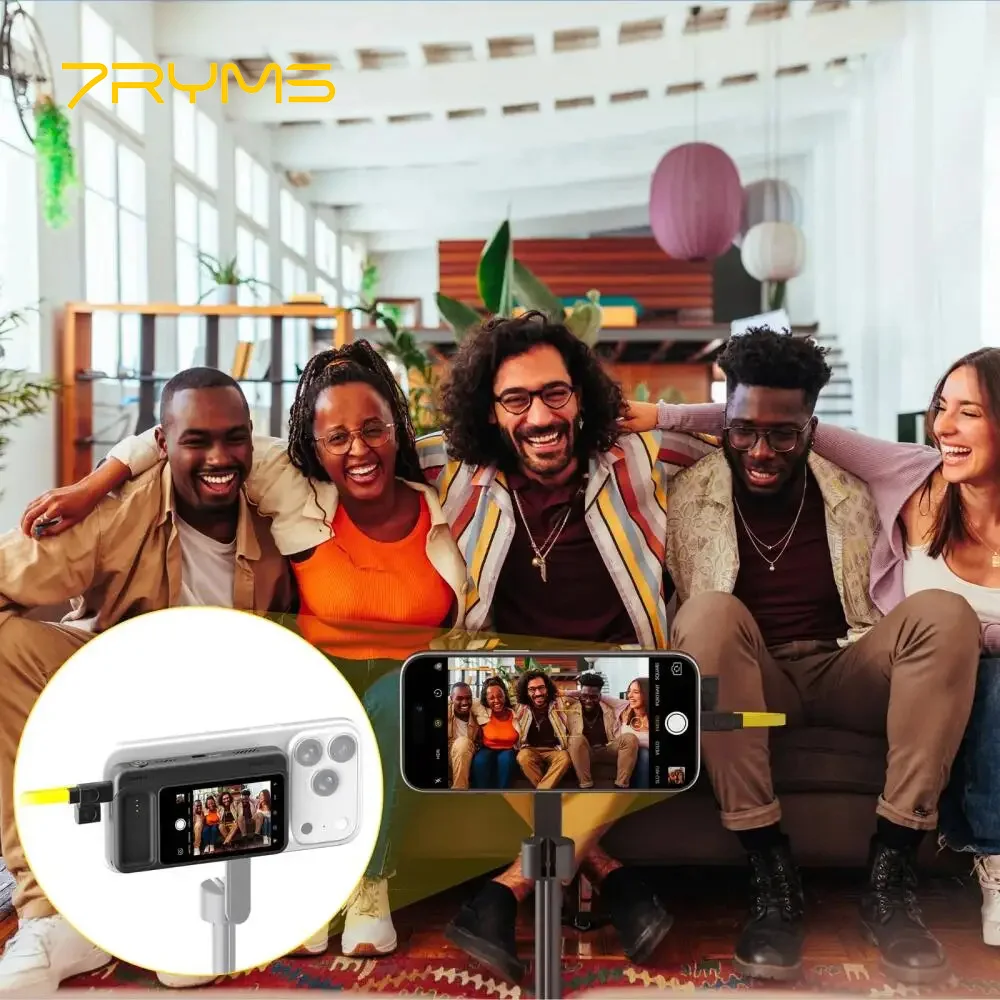 

7RYMS Qshot V2 V2 pro Phone Selfie Monitor 3.1inch IPS Display Magnetic Wired Wireless Shooting Monitor for Mobile Photography