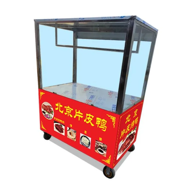 

Braised vegetables cold dishes breakfast car multi-functional display cabinet cold dishes fried