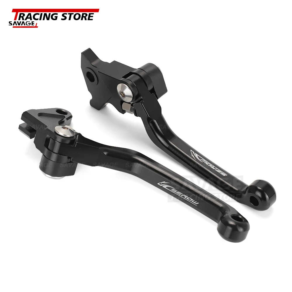 2024 XT 250 XT 225 CNC Pivot Brake Clutch Lever For YAMAHA   XT250 XT225 Serow Motorcycle Accessores Off-Road Control Handles