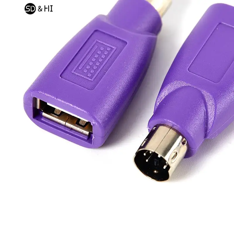Адаптер USB «мама» для PS2 PS/2 «папа», 1 шт.
