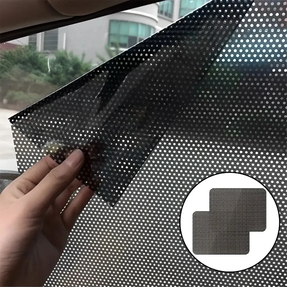 2 Piezas de Película Protectora Solar para Techo de Auto, Duradera, de Alta Calidad, Anti-UV, Adhesivos de PVC, Cubierta Electrostática para Techo de Vehículo