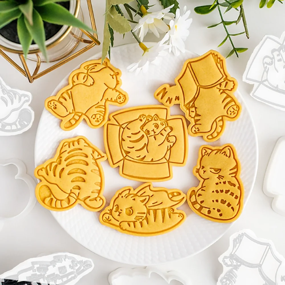 

Формочки для печенья с котом PLA