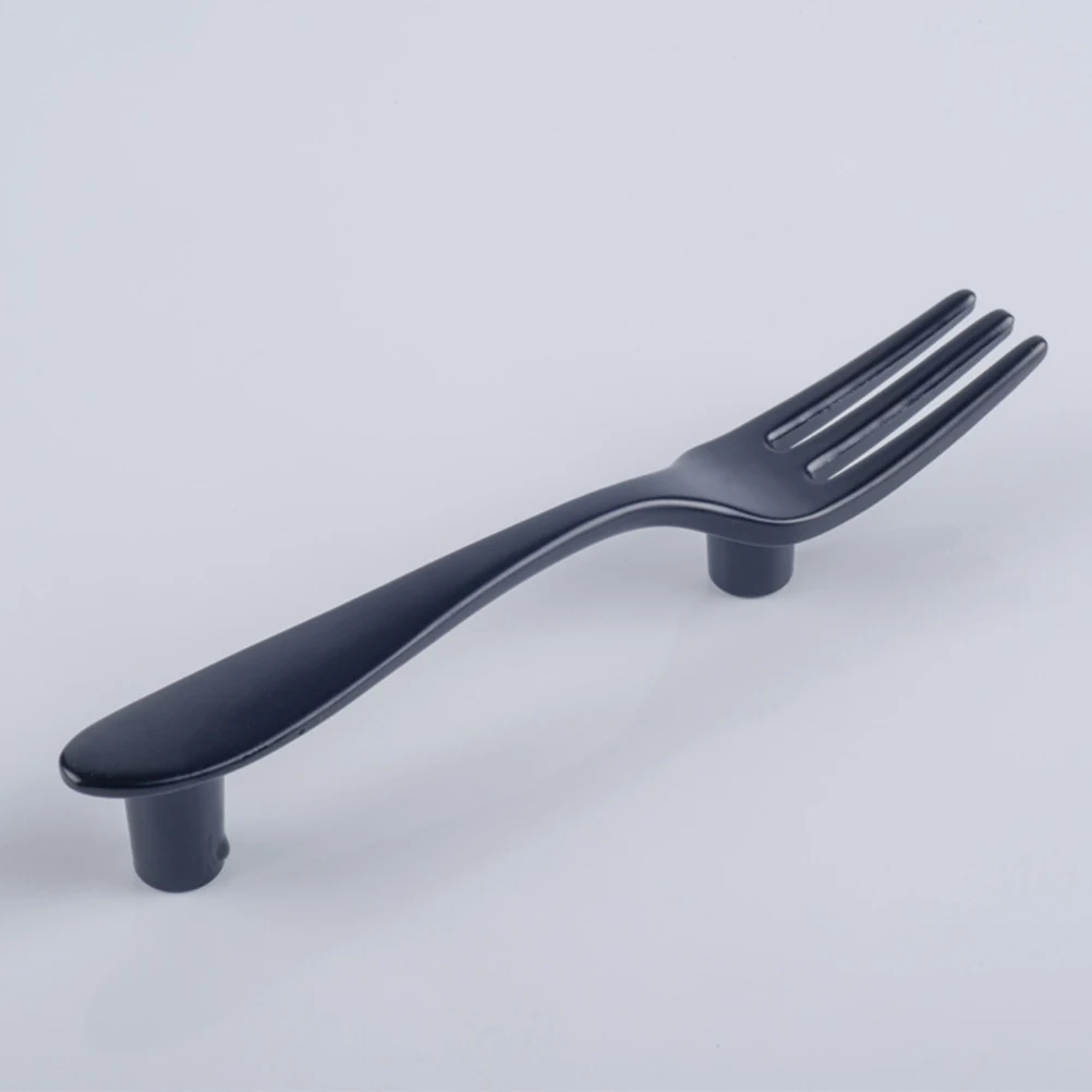 

3Pcs KnifeForkSpoonPullH DurableZincAlloy ModernStyle Pull H For Furniture CabinetFurniture HomeDecor SimpleKnob Hardware